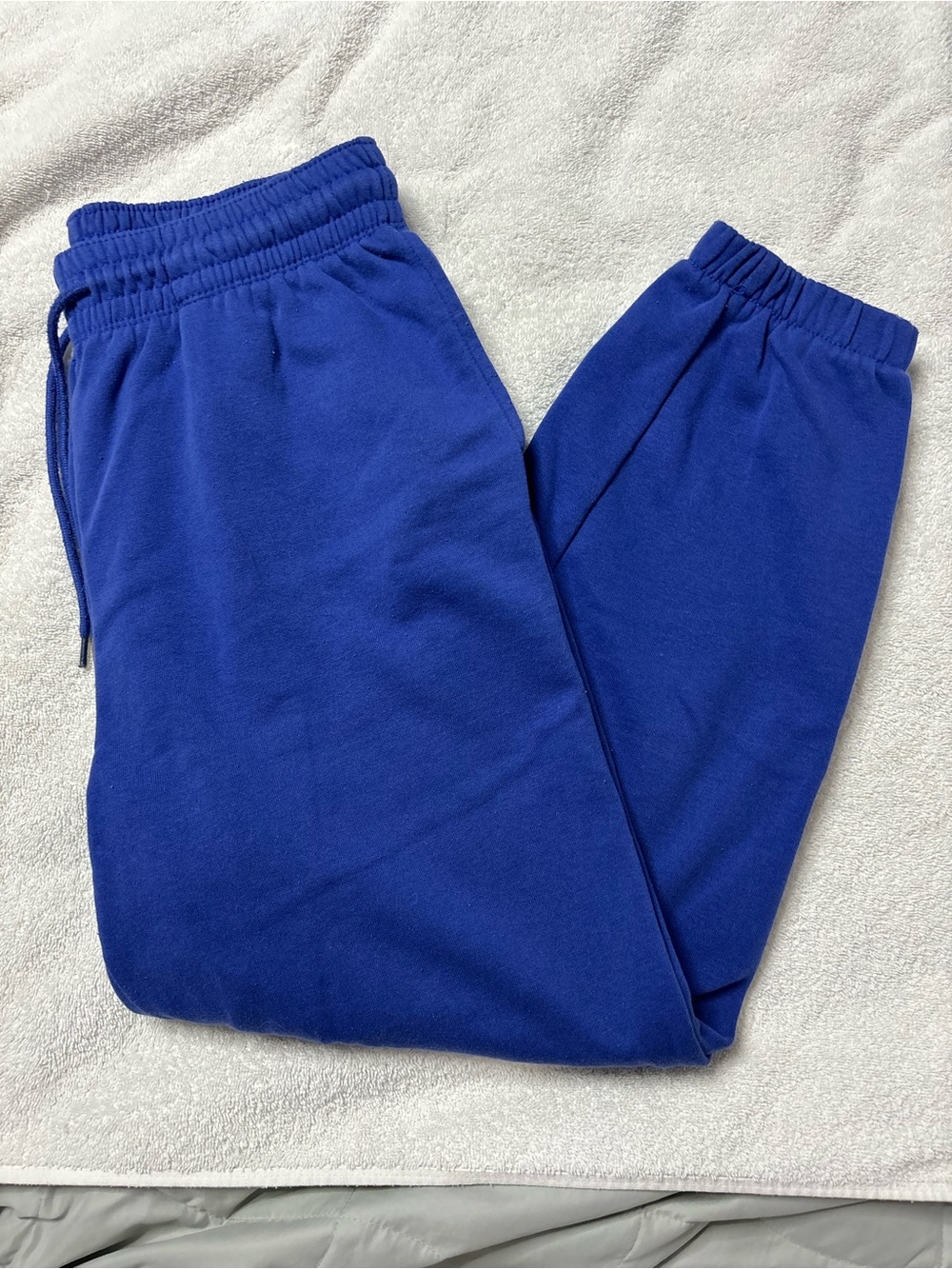 H&M Blue Fleece Joggers